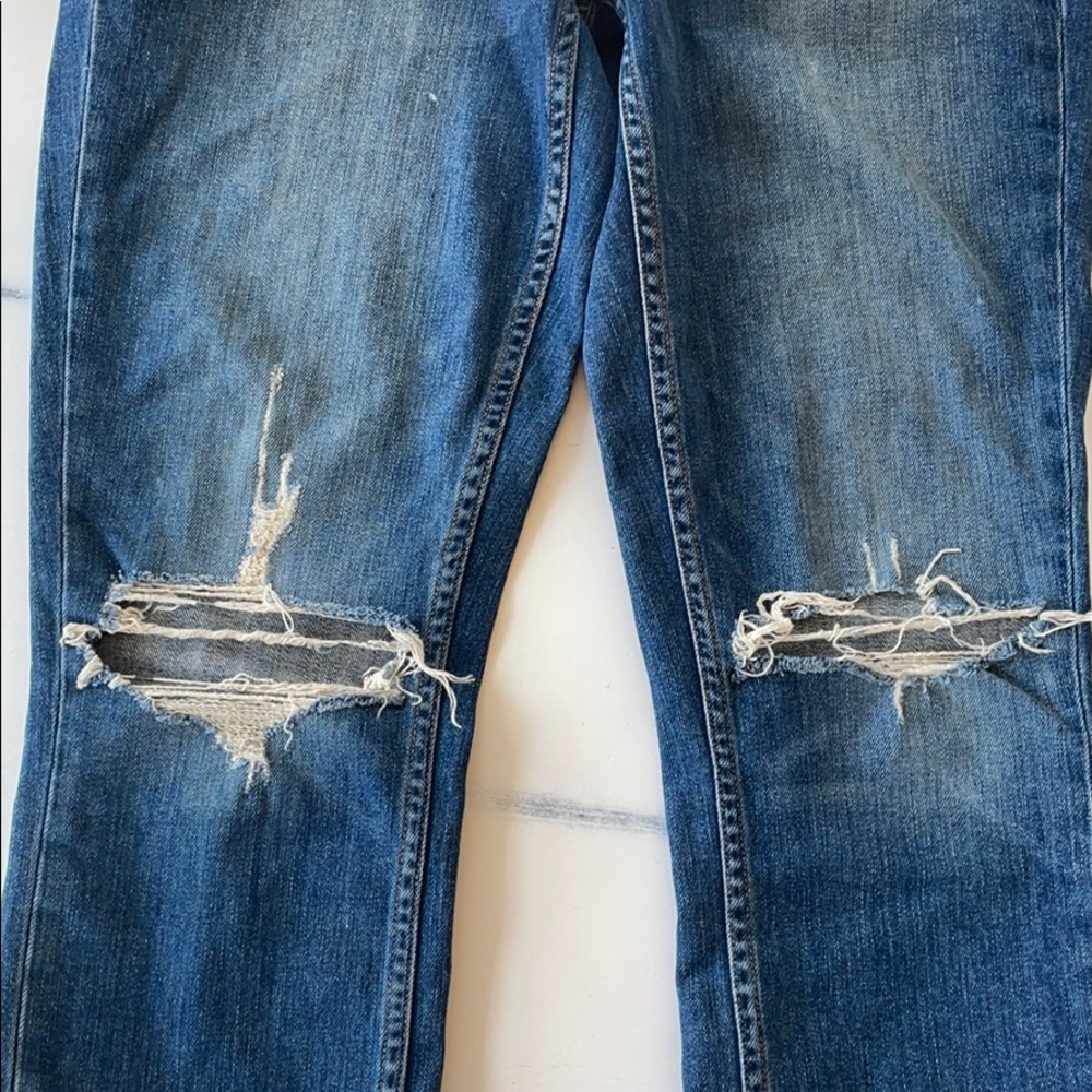 PAIGE Carter slim, Amanda Destructed jeans - Picture 5 of 11